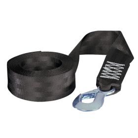 Fulton 2" x 20' Winch Strap w/Hook - 2,600lbs Max Load