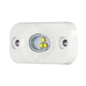 HEISE Marine Auxiliary Accent Lighting Pod - 1.5" x 3" - White/White