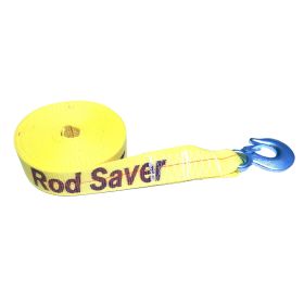 Rod Saver Heavy-Duty Winch Strap Replacement - Yellow - 2" x 25&#39;