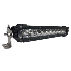 Black Oak 10" Single Row LED Light Bar - Combo Optics - Black Housing - Pro Series 3.0