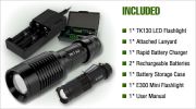 TK130 LED Flashlight Kit